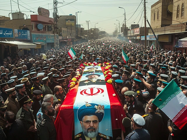 Iran Bids Farewell to President Ebrahim Raisi at Sacred Shrine Amid International Condolences
