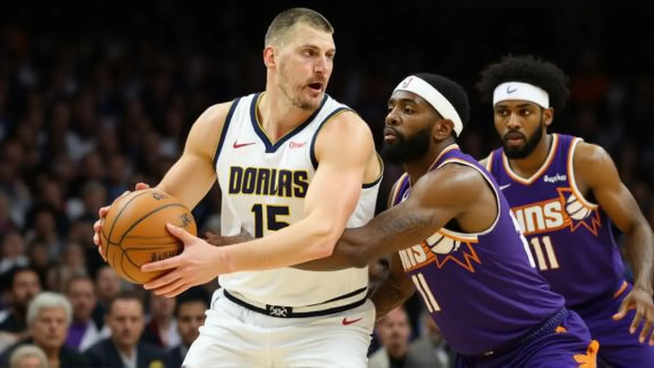 Jokić Sinks Nuggets Past Suns With Late Heroics in Phoenix
