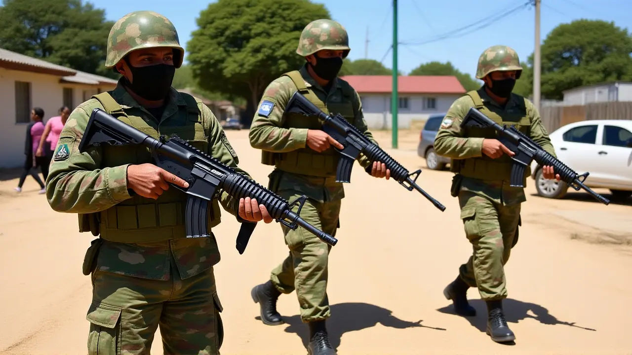 Ramaphosa Deploys 2,200 Soldiers in Massive Crackdown on Gangs